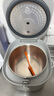美的（Midea）電飯煲 0涂層電飯鍋4升 316L不銹鋼內(nèi)膽3-4人家用多功能無涂層微壓智能預(yù)約MB-RE476S 曬單實(shí)拍圖