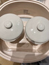 九陽（Joyoung）電燉鍋熱水快燉多功能鍋2.8L電燉盅燉湯盅燕窩鍋養(yǎng)生鍋寶寶輔食bb粥迷你煮粥煲湯鍋白瓷GD329Z 曬單實拍圖
