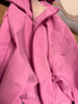 薩洛蒙（Salomon）女款 城市輕戶外舒適防水運動茄克 OUTSCAPE 2L SHORT JKT S 仙客來粉 C26920 S 曬單實拍圖