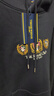 Teenie Weenie小熊男裝簡(jiǎn)約衛衣冬季潮流刺繡休閑連帽衫上衣男 黑色 L 175 曬單實(shí)拍圖