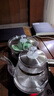 容聲（RONGSHENG）全自動(dòng)上水電熱水壺泡茶專用茶臺(tái)燒水壺?zé)蟛杩販匾惑w機(jī)功夫茶具套裝316不銹鋼電熱水壺?zé)?0.8L 316鋼|高低水位感應(yīng)(37*20咖 曬單實(shí)拍圖