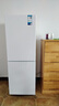 美的（Midea）190 雙開門二門1-2人1.4米高出租房可冷藏冷凍兩用小巧省空間小戶型低溫補(bǔ)償家用宿舍冰箱 【雙門】MR-190E 曬單實(shí)拍圖