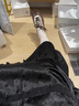 伊伴（EBLAN）復古芭蕾德訓鞋女2025夏季新款厚底頭層牛皮休閑阿甘鞋 棕色 37 (235mm) 曬單實拍圖