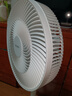 格力（GREE）電風(fēng)扇7葉輕音電風(fēng)扇立式家用柔風(fēng)落地扇臺式桌面小型風(fēng)扇大風(fēng)量節能搖頭宿舍電扇 FS-3015h7機械款 (白色) 曬單實(shí)拍圖