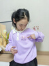 班尼路童裝兒童套裝秋季女童翻領(lǐng)衛衣百褶裙甜美裙子2025新款學(xué)院風(fēng)衣服 櫻花粉 BNL花雨小兔X+白 120 【推薦40-50斤】 曬單實(shí)拍圖