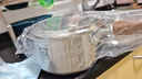 康巴赫（KBH）316L不銹鋼奶鍋寶寶輔食鍋帶蒸屜嬰兒煎煮一體小奶鍋煮面鍋16cm 曬單實(shí)拍圖