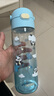 膳魔師兒童水杯tritan直飲杯600ml藍+潤本舒緩止癢棒7g 清涼膏 曬單實(shí)拍圖