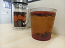 京東京造 茶杯 雙層玻璃茶水分離泡茶咖啡杯子帶把手大容量500ml 曬單實(shí)拍圖