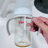貝親（Pigeon）自然離乳 PPSU重力球吸管雙把手奶瓶 240mL  6月+ AA252 曬單實(shí)拍圖