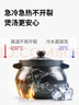 炊大皇 陶瓷煲 3.5L砂鍋煲湯熬藥煮粥燜飯燉鍋 養(yǎng)生湯鍋大肚煲明火使用 曬單實拍圖