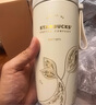 星巴克（Starbucks）紅色格紋款馬克杯(配攪拌棒)490ml陶瓷杯水杯咖啡杯生日禮物 曬單實(shí)拍圖