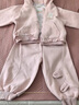 G.DUCKKIDS小黃鴨女童秋裝運(yùn)動(dòng)套裝2025新款兒童開(kāi)衫衛(wèi)衣兩件套女孩寶寶衣服 粉色 100 建議2~3歲【 90-100cm】cm 曬單實(shí)拍圖