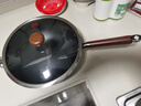 康巴赫炒鍋仿生不粘鍋無涂層鐵鍋家用炒菜鍋免開鍋電磁爐天然氣通用32cm 曬單實拍圖