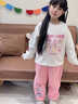 小馬寶莉女童褲子秋季中大童運(yùn)動(dòng)休閑長(zhǎng)褲春秋款針織百搭薄款兒童衛(wèi)褲童裝 粉 云朵小馬三連X 130 曬單實(shí)拍圖