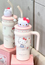 Next Kiss英國聯(lián)名HelloKitty水杯女生保溫杯大容量凱蒂貓巨無霸冰霸水杯子 凱蒂貓700ml 曬單實拍圖