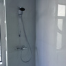 漢斯格雅（Hansgrohe）智能花灑沛適飛手持花灑噴頭恒溫帶下出水浴缸龍頭淋浴組合套裝 105MM沛適飛恒溫帶下出水 曬單實(shí)拍圖