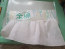 全棉時(shí)代洗臉巾自營 100抽*6包100%棉柔巾一次性毛巾20*20CM 曬單實(shí)拍圖