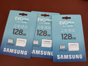 三星（SAMSUNG）128GB TF(MicroSD)存儲卡 EVO白卡 U3A2V30 手機(jī)平板switch游戲機(jī)內(nèi)存卡 支持4K視頻 讀160MB/s 曬單實(shí)拍圖