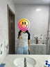 優(yōu)衣庫女裝柔軟羅紋撞色圓領(lǐng)T恤/長袖插肩袖內(nèi)搭25秋冬新款481438 69 藏青色 M /160/84A 曬單實(shí)拍圖