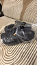 卡駱馳crocs經(jīng)典特林洞洞鞋|206340 黑色-001 41/42(260mm)  曬單實(shí)拍圖