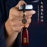 范爺家高檔紫檀木汽車鑰匙掛件平安無事牌男女手工鑰匙扣掛飾復(fù)古裝飾品 曬單實(shí)拍圖