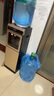 夏新（Amoi）飲水機家用立式辦公室桶裝水制冷制熱冷熱型客廳小型臺式快速加熱燒水器冷熱兩用上置式落地飲水器 黑金雙門(mén)推杯取水（安全童鎖）304內膽 溫熱型 曬單實(shí)拍圖