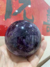 夢(mèng)佳家畫(huà)天然紫色水晶球擺件家居客廳博古架酒柜玄關(guān)書(shū)房臥室擺設喬遷禮物 紫色水晶球 精品天然紫水晶直徑8厘米 曬單實(shí)拍圖