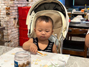 禾泱泱嬰幼兒牛乳餅干飛機造型原味90g 新西蘭奶源寶寶零食 6月+ 【1罐】牛乳餅干-骨頭造型90g 曬單實(shí)拍圖