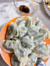 【袁記云餃】新鮮餃子皮手工包子皮蒸煎餃皮港式面皮自制水餃皮 1斤餃子皮(8cm) 曬單實(shí)拍圖