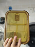富光玻璃飯盒高硼硅耐熱上班族帶飯可微波爐便當盒水果保鮮盒 曬單實(shí)拍圖