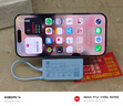 小米（MI）【3C認(rèn)證】磁吸支架充電寶 10000 7.5W 淺藍(lán)色 可上飛機(jī) 有線無(wú)線自在充電 iPhone安卓可用 曬單實(shí)拍圖