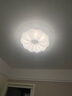 惠普臥室云朵led吸頂燈奶油風(fēng)南瓜房間兒童房普瑞護(hù)眼中山燈具包安裝 曬單實(shí)拍圖