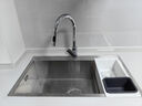 科勒（KOHLER）廚房水槽加厚304不銹鋼抽拉龍頭套餐 27772+24339臺(tái)上/下/中盆 曬單實(shí)拍圖