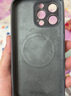 京工智造【自帶鏡頭膜】適用蘋(píng)果16promax手機殼iPhone16保護套magsafe磁吸充電車(chē)載全包防摔液態(tài)硅膠男女 【石墨黑】親膚手感丨贈鋼化膜 iPhone16 Pro 曬單實(shí)拍圖
