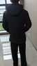 羅蒙（ROMON）鵝絨羽絨服男士中長款可拆連帽冬季加厚保暖外套23779蝦青185 曬單實(shí)拍圖