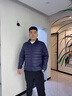 雅鹿男士輕薄羽絨服男2025秋冬新款休閑百搭旅游便攜90鴨絨保暖外套 霧霾藍-立領(lǐng) L 【推薦130-150斤】 曬單實(shí)拍圖