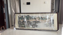 尚得堂手繪國畫山水畫富春山居圖風景畫現(xiàn)代客廳裝飾畫沙發(fā)背景墻掛畫 沙比利實木框-圓角胡桃色 裝裱218*88（推薦） 曬單實拍圖