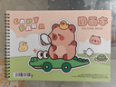 咔巴熊 圖畫本4本120張 加厚兒童小學生空白畫畫本涂色本子 悠閑豚豚 曬單實拍圖
