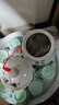 溥畔過(guò)濾茶壺陶瓷小中號茶壺 白色過(guò)濾排水流暢泡茶壺耐熱涼水壺單壺 中竹壺l約7兩水 送濾網(wǎng) 350ml 201mL(含)-300mL(含) 曬單實(shí)拍圖
