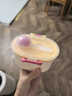 babycare嬰兒奶粉盒寶寶便攜奶粉輔食儲存盒大容量恐龍奶粉盒 奶油黃380ml 曬單實(shí)拍圖