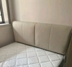 全友家居 現(xiàn)代簡約臥室單人床奶油風大象耳朵皮藝軟包床1.5米國家補貼 曬單實拍圖