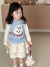 可英 GOWINBABY原創(chuàng  )女童長(cháng)袖t恤甜美時(shí)尚2025秋季女孩休閑寬松t恤衫女寶秋裝上衣 曬單實(shí)拍圖