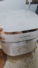美的（Midea）電飯煲0涂層電飯鍋5L大容量316L不銹鋼內膽4-5人無(wú)涂層家用多功能微壓電飯煲MB-RE576S 曬單實(shí)拍圖