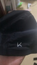 Keep泳帽男女布料舒適不勒頭加大號長發(fā)護(hù)耳成人帽游泳裝備 黑色 曬單實(shí)拍圖