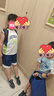 左西男童背心套裝兒童學(xué)院風(fēng)運(yùn)動(dòng)球衣2025新款涼感兩件套 藏青色 150 曬單實(shí)拍圖
