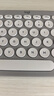 羅技（Logitech）時(shí)尚系列 K380 鍵盤(pán) 藍牙辦公鍵盤(pán) 無(wú)線(xiàn)鍵盤(pán) 女友 便攜超薄鍵盤(pán) 筆記本鍵盤(pán) 煙云灰 曬單實(shí)拍圖