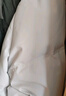 鴨鴨（YAYA）【明星同款】羽絨服男女款2024冬季新款中長(cháng)款泡芙加厚保暖外套HY 月光白色【現貨速發(fā)】 S /165 曬單實(shí)拍圖