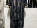 浪莎冰絲睡衣男士涼感夏季短袖短褲套裝夏天大碼外穿青少年家居服 曬單實(shí)拍圖