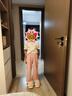 巴拉巴拉童裝女童長(cháng)褲兒童寬松直筒褲秋季褲子復古休閑褲 少女粉60417 130 cm 曬單實(shí)拍圖