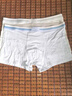FitonTon男士內(nèi)褲男式純棉透氣10A抗菌內(nèi)襠青少年四角褲平角短褲衩3條2XL 曬單實拍圖